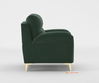 Bilance Sofa 1 Seate Pine Green - Furnishka 