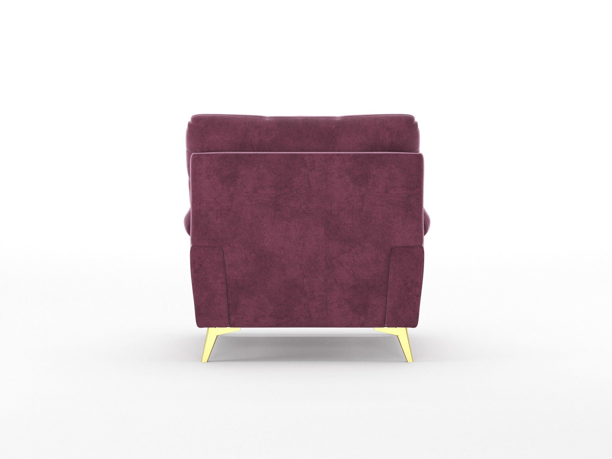 Bilance Sofa 1 Seater Dark Red Wine - Furnishka 
