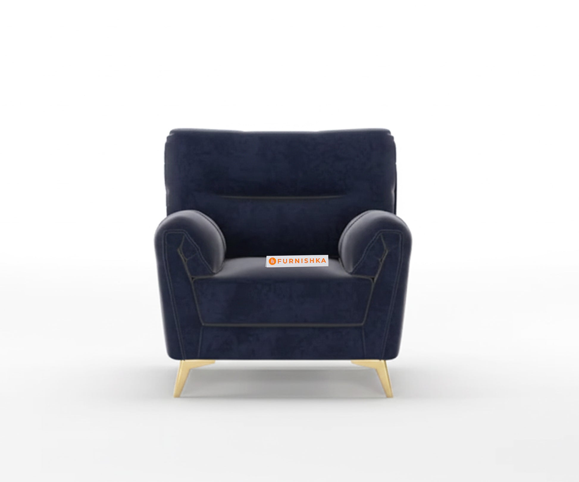 Bilance Sofa 1 Seater Persian blue - Furnishka 