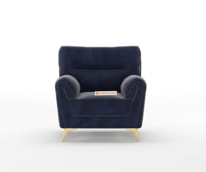 Bilance Sofa 1 Seater Persian blue - Furnishka 