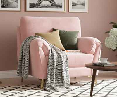Bilance Sofa 1 Seater flamingo pink