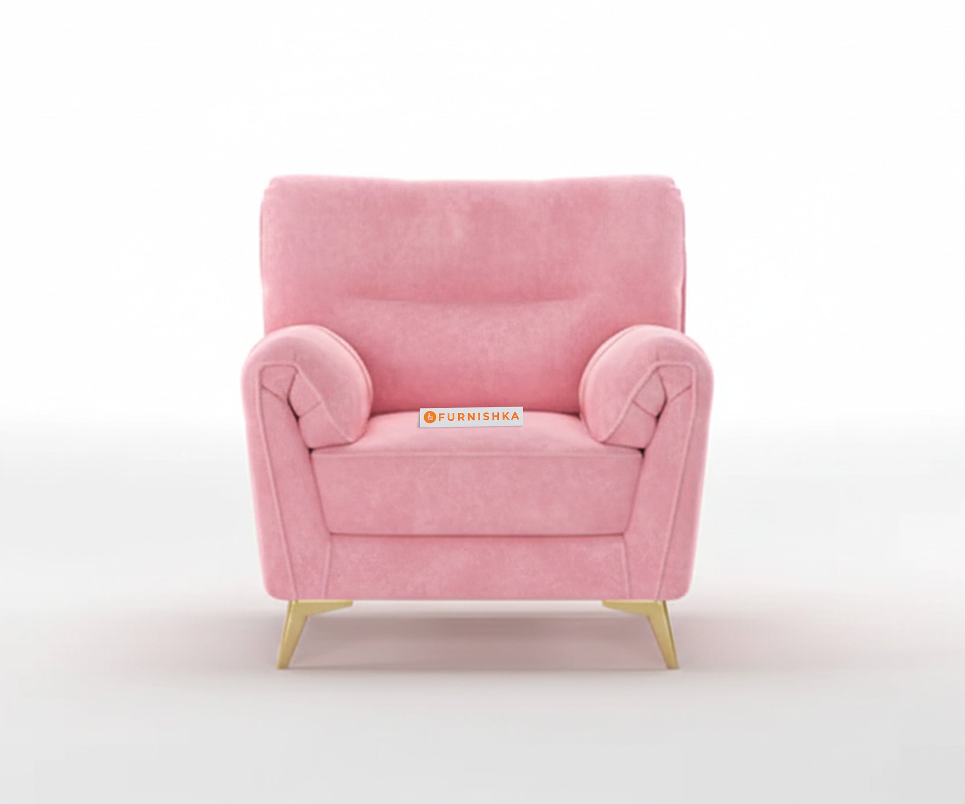 Bilance Sofa 1 Seater flamingo pink - Furnishka 