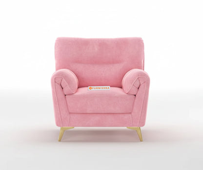 Bilance Sofa 1 Seater flamingo pink - Furnishka 