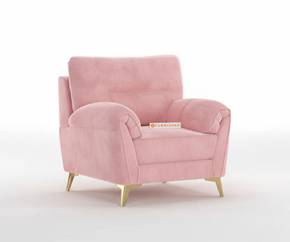 Bilance Sofa 1 Seater flamingo pink - Furnishka 