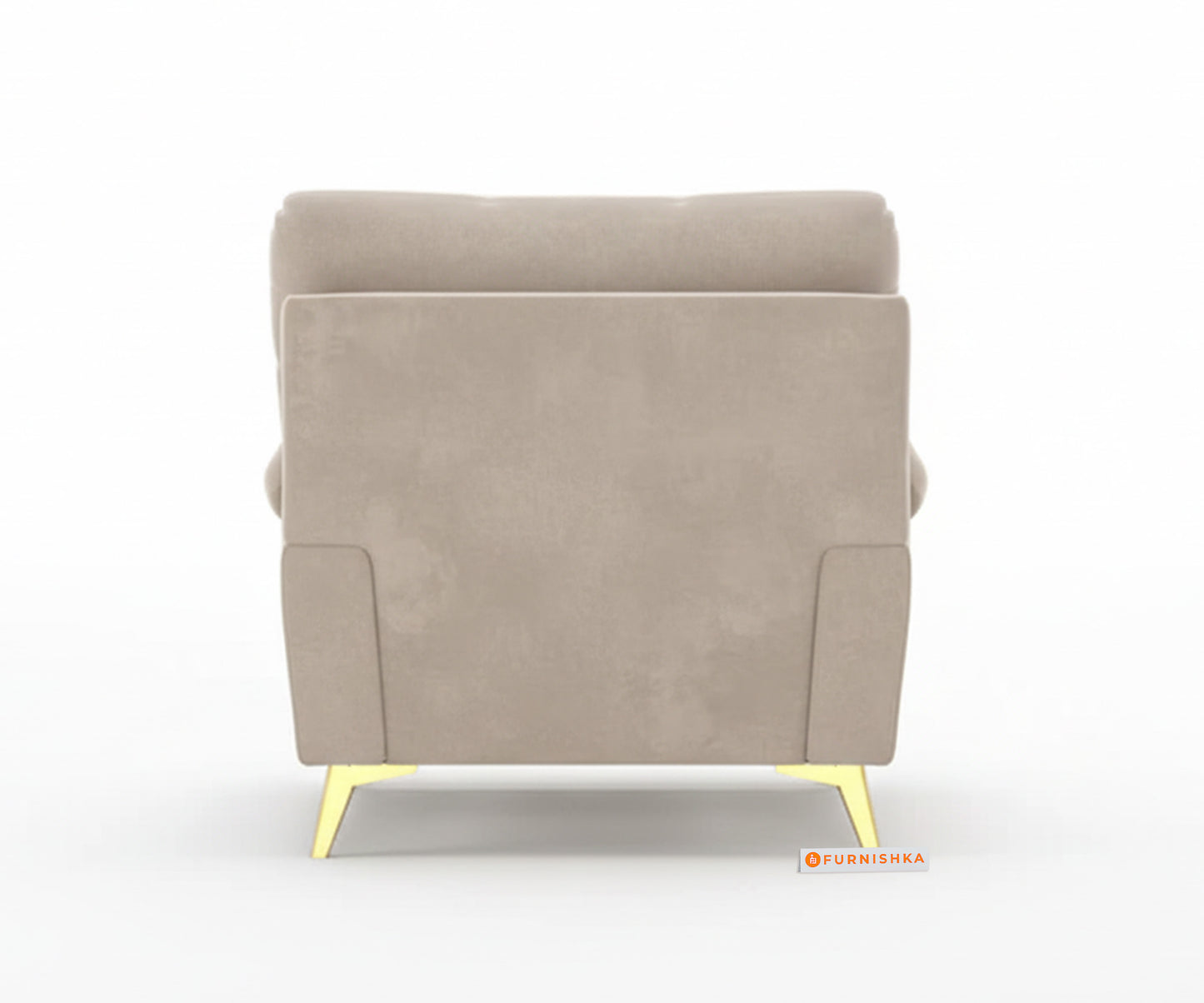 Bilance Sofa 1 Seater light beige - Furnishka 