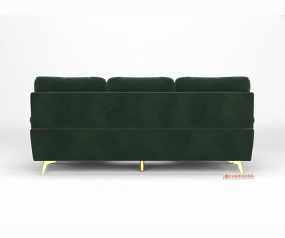 Bilance Sofa 2+L RHS  Pine Green - Furnishka 