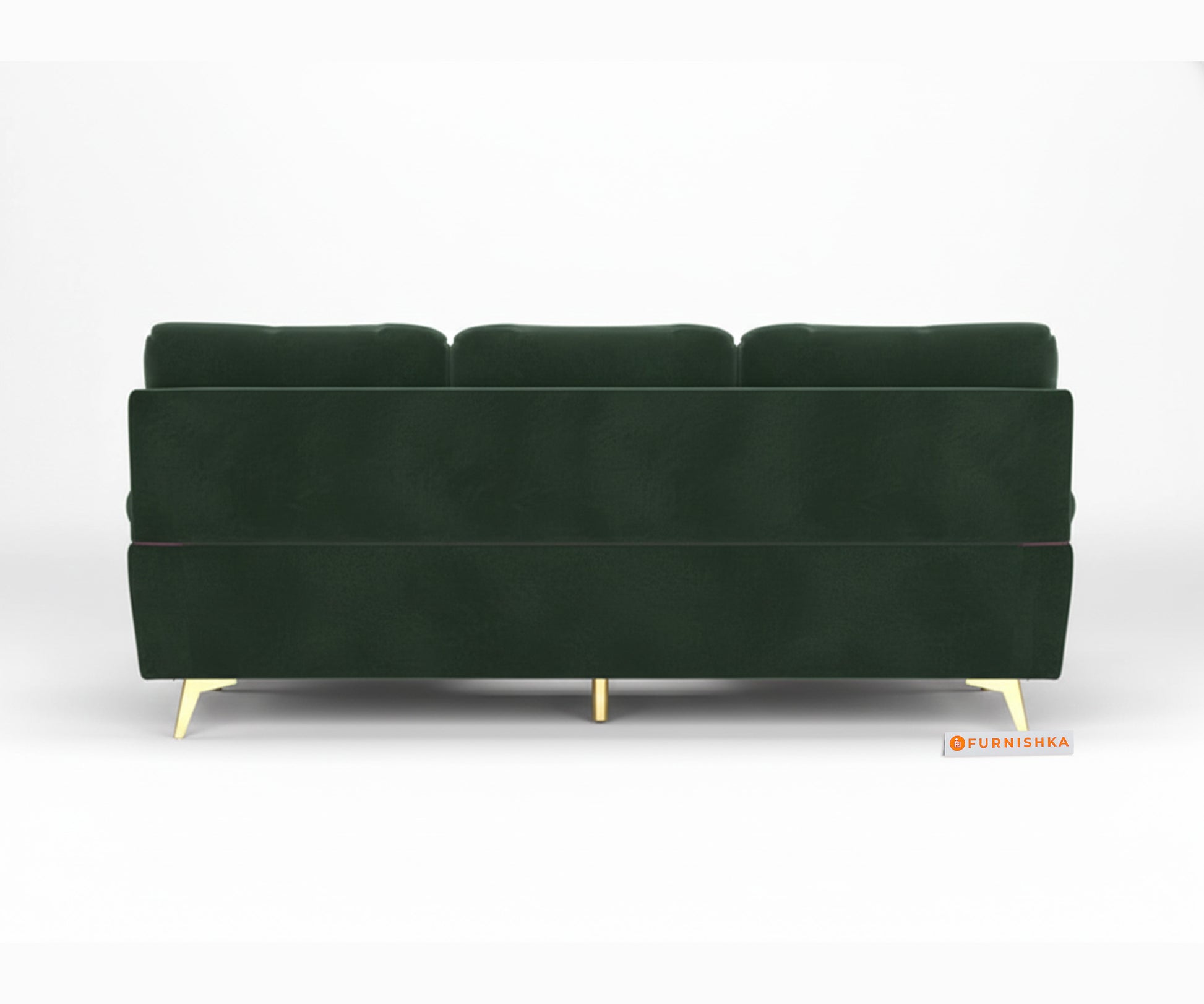 Bilance Sofa 2 Seater L Shape Sofa RHS Pine Green - Furnishka