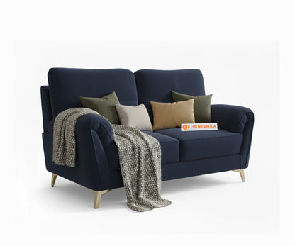 Bilance Sofa 2 Seater Persian Blue - Furnishka 