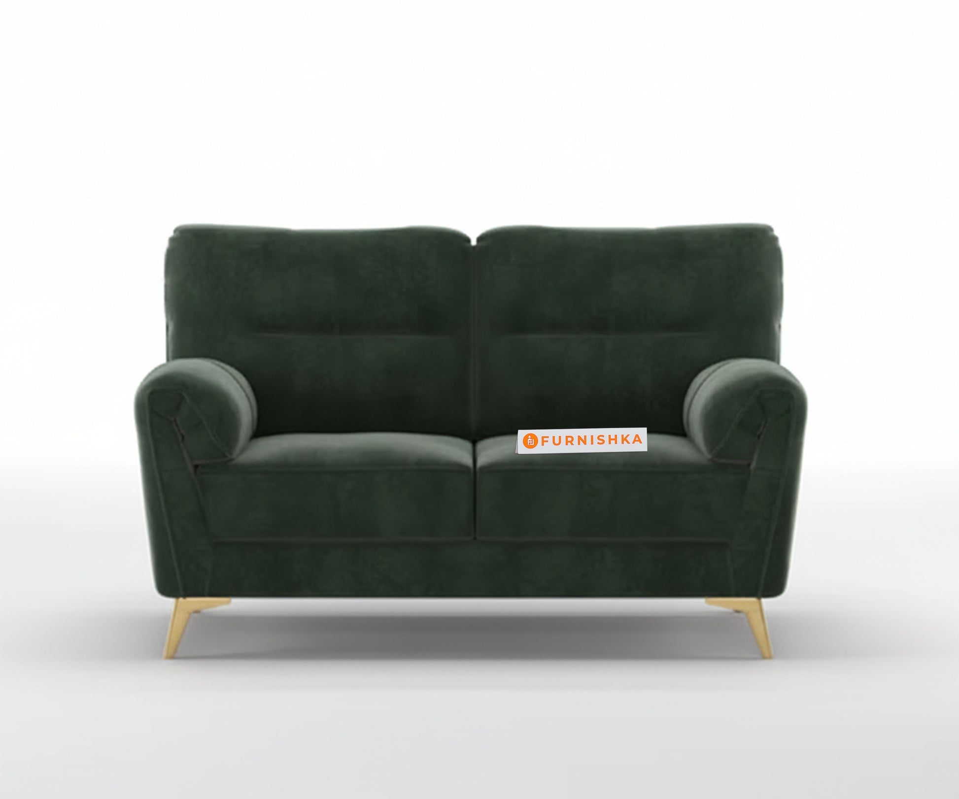 Bilance Sofa 2 Seater Pine Green - Furnishka 