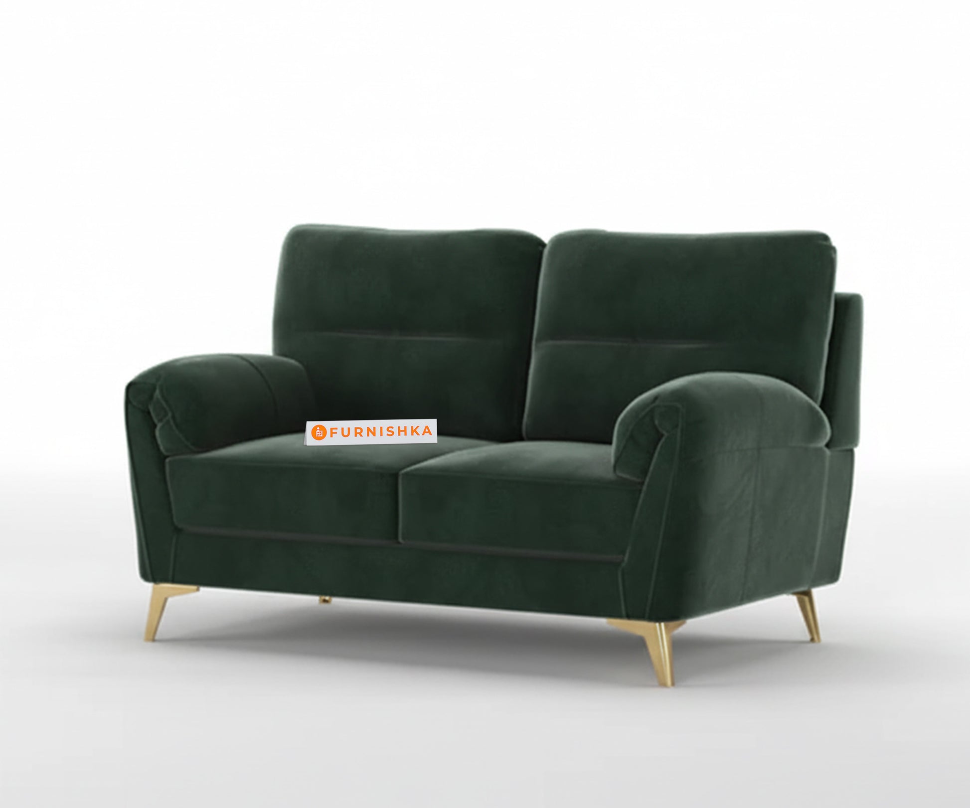 Bilance Sofa 2 Seater Pine Green - Furnishka 