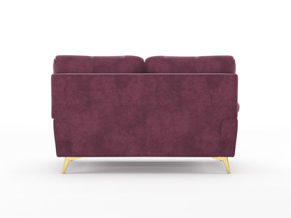 Bilance Sofa 2 Seater Red Wine - Furnishka 