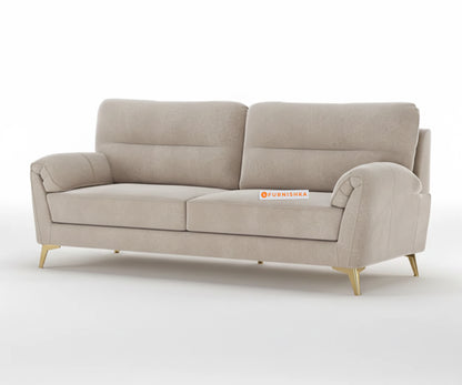 Bilance Sofa 3 Seater Light Beige - Furnishka 