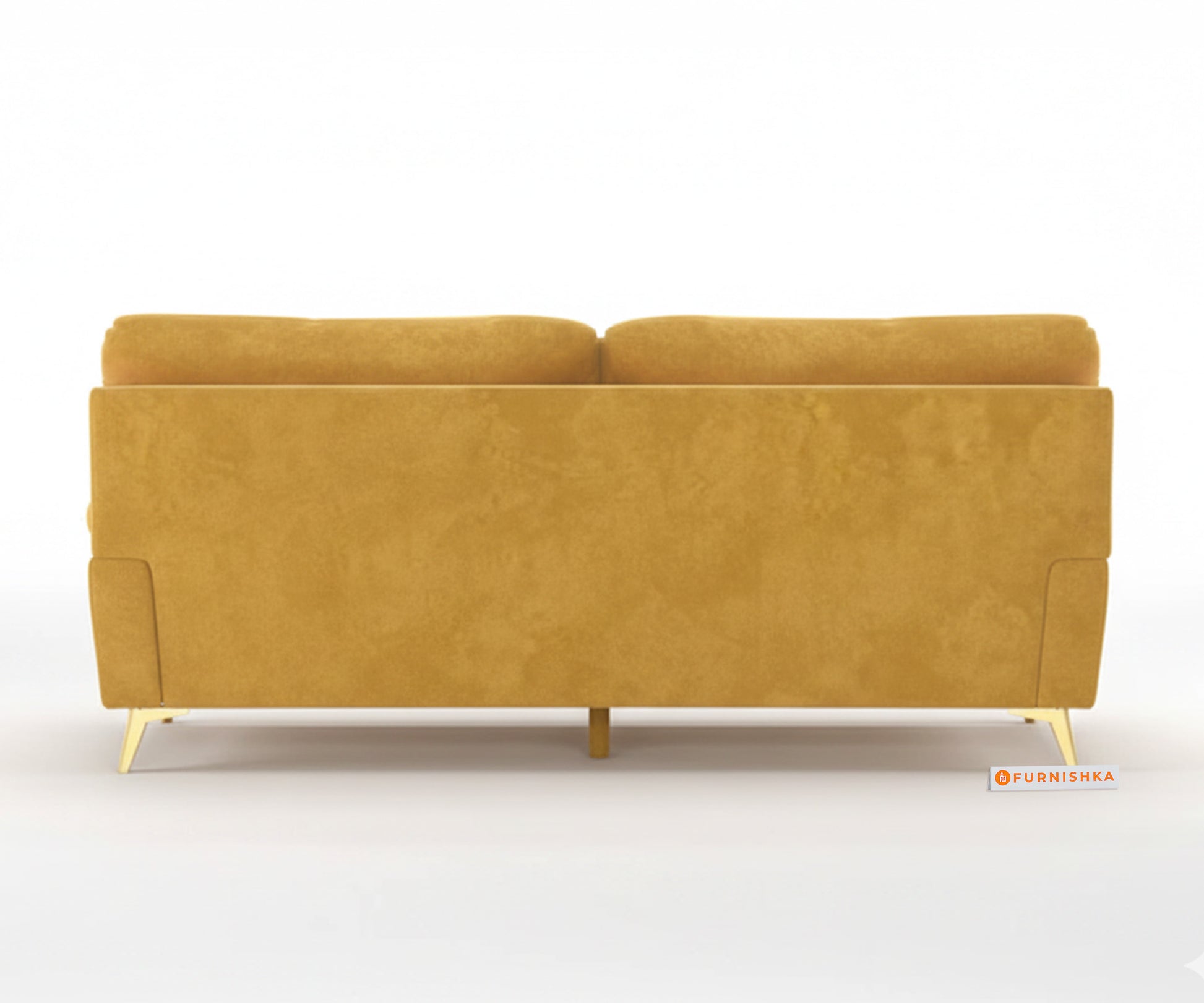 Bilance Sofa 3 Seater Mustard yellow - Furnishka 