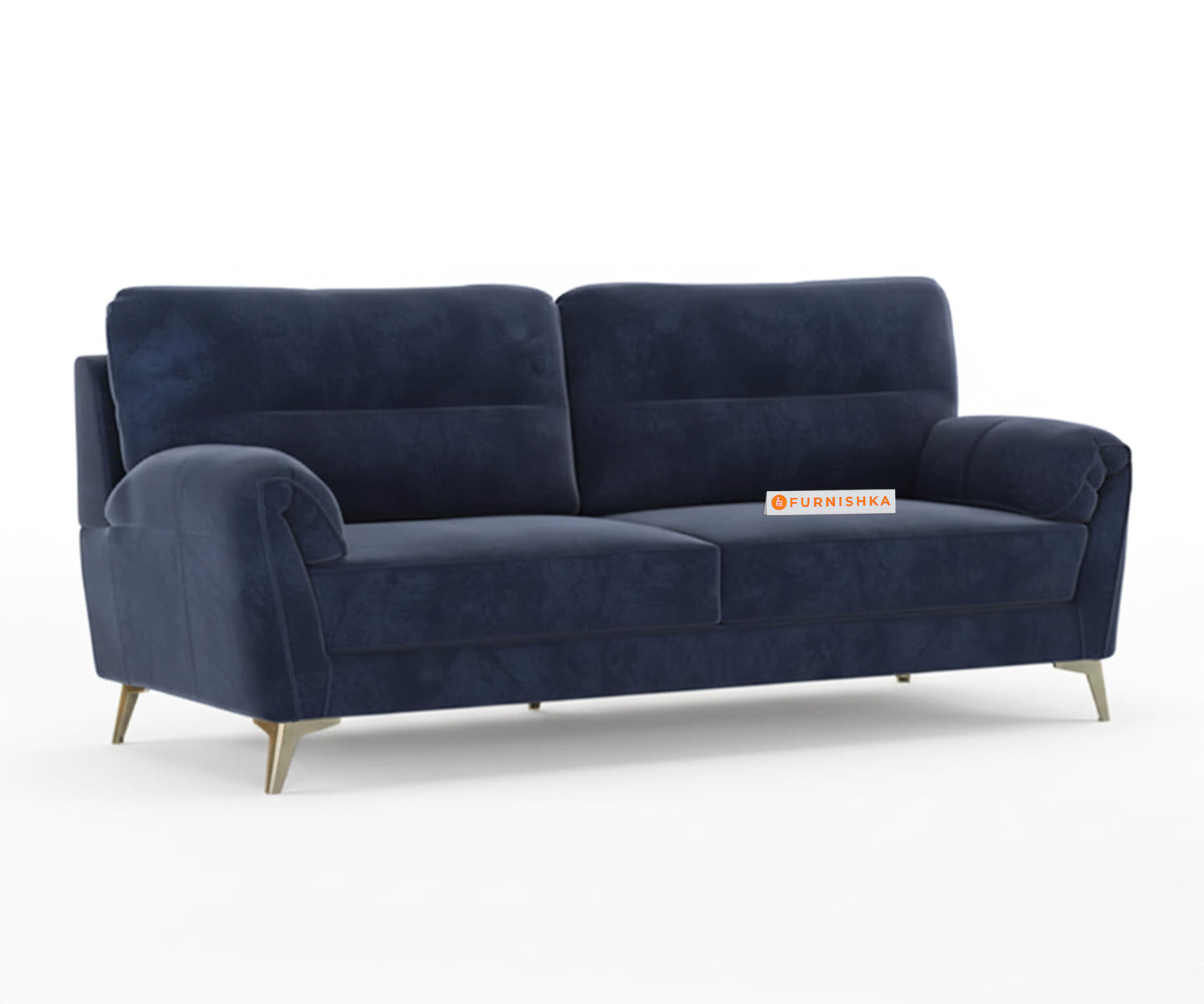 Bilance Sofa 3 Seater Persian Blue - Furnishka 
