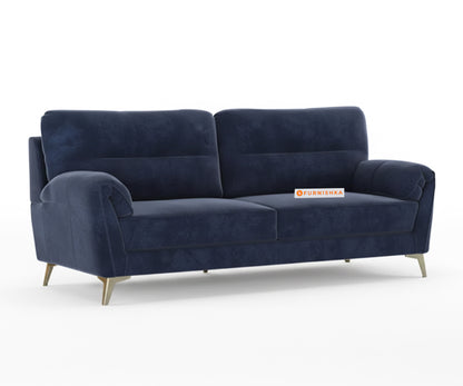 Bilance Sofa 3 Seater Persian Blue - Furnishka 