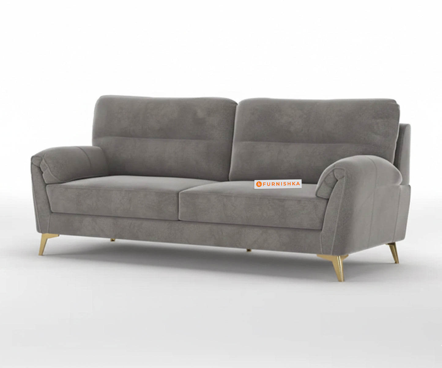 Bilance Sofa 3 Seater Space Grey - Furnishka 