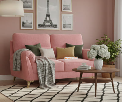 Bilance Sofa 2 Seater Flamingo Pink