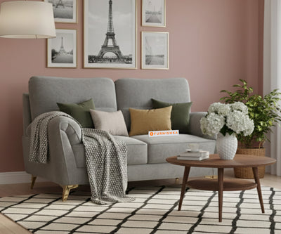 Bilance 2 Seater Sofa Set Space Grey