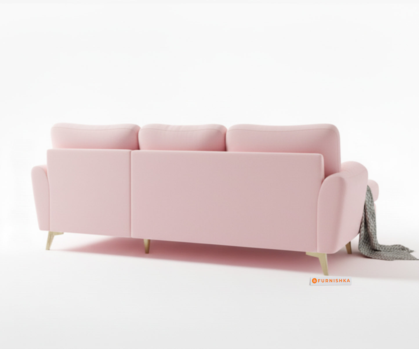 Bilance 2+L LHS Sofa Set Flamingo Pink