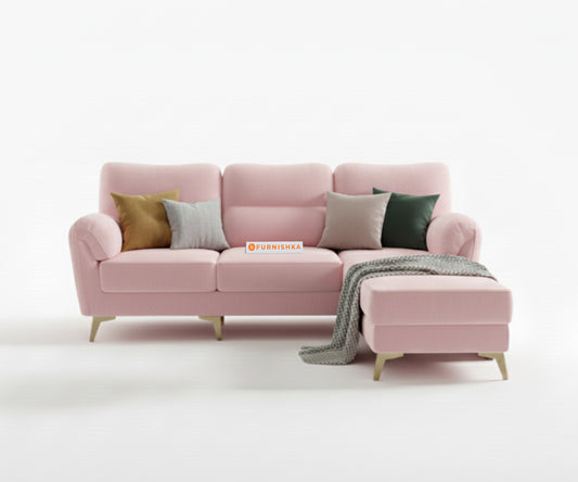 Bilance Sofa 2+L RHS Flamingo Pink