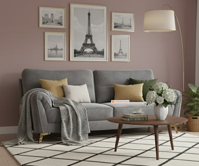 Bilance Sofa 3 Seater Space Grey