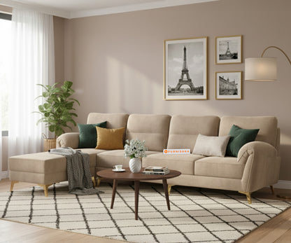 Bilance Sofa 3+L LHS Light Beige