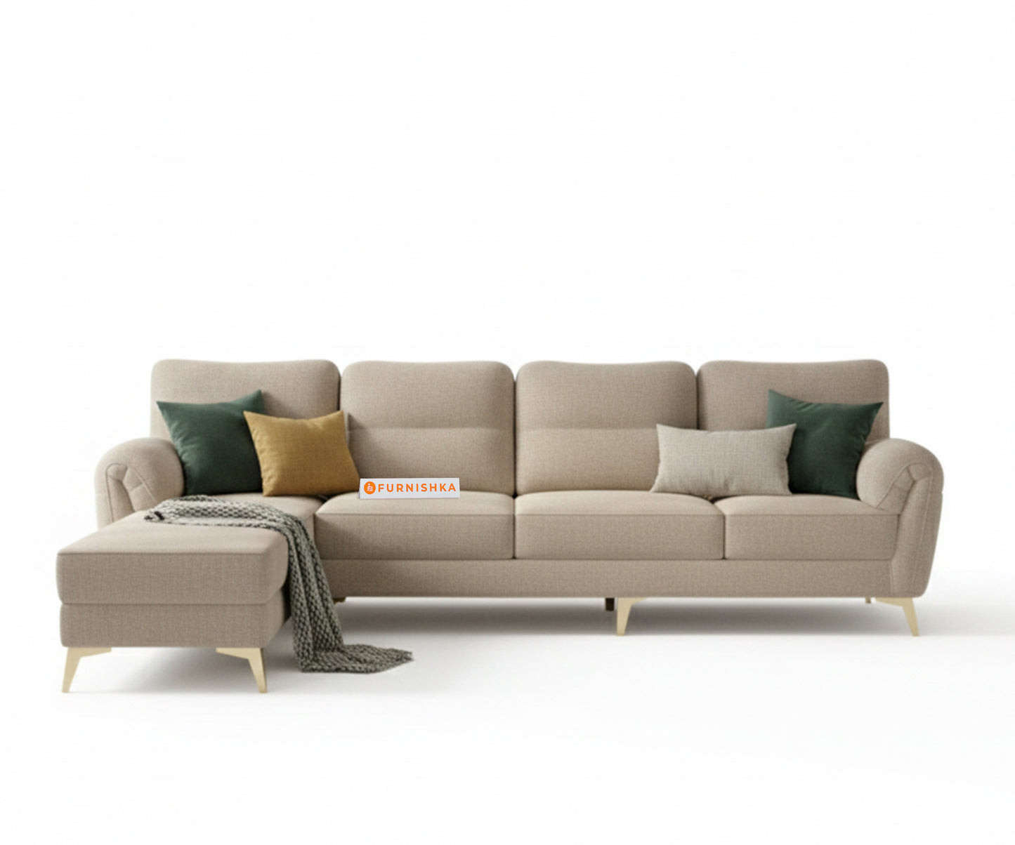 Bilance Sofa 3+L LHS Light Beige