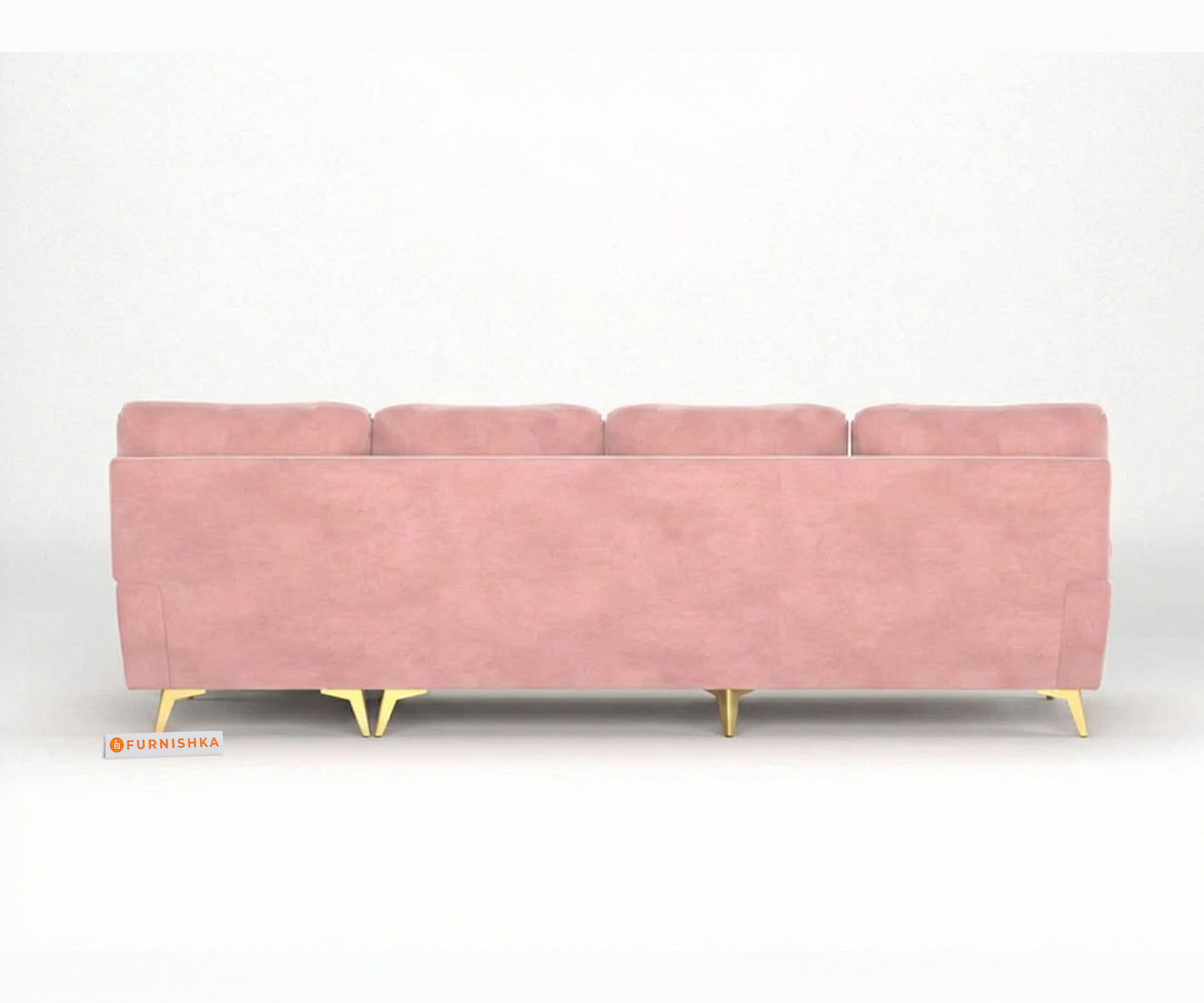 Bilance 3+L RHS Seater Sofa Set  Flamingo Pink