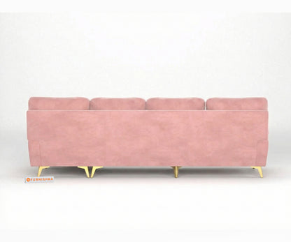 Bilance 3+L RHS Seater Sofa Set  Flamingo Pink