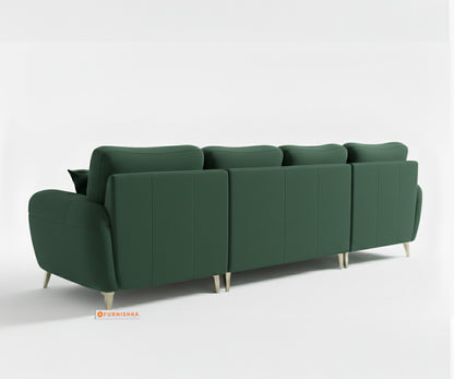 Bilance 3+L RHS Seater Sofa Set  Pine Green