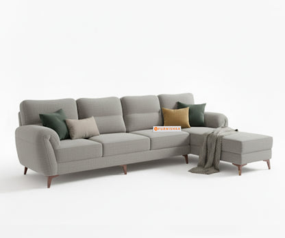 Bilance 3+L RHS Seater Sofa Set Trout Grey