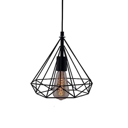 Boho 4 Diamond Shape Hanging Lamp - Furnishka 