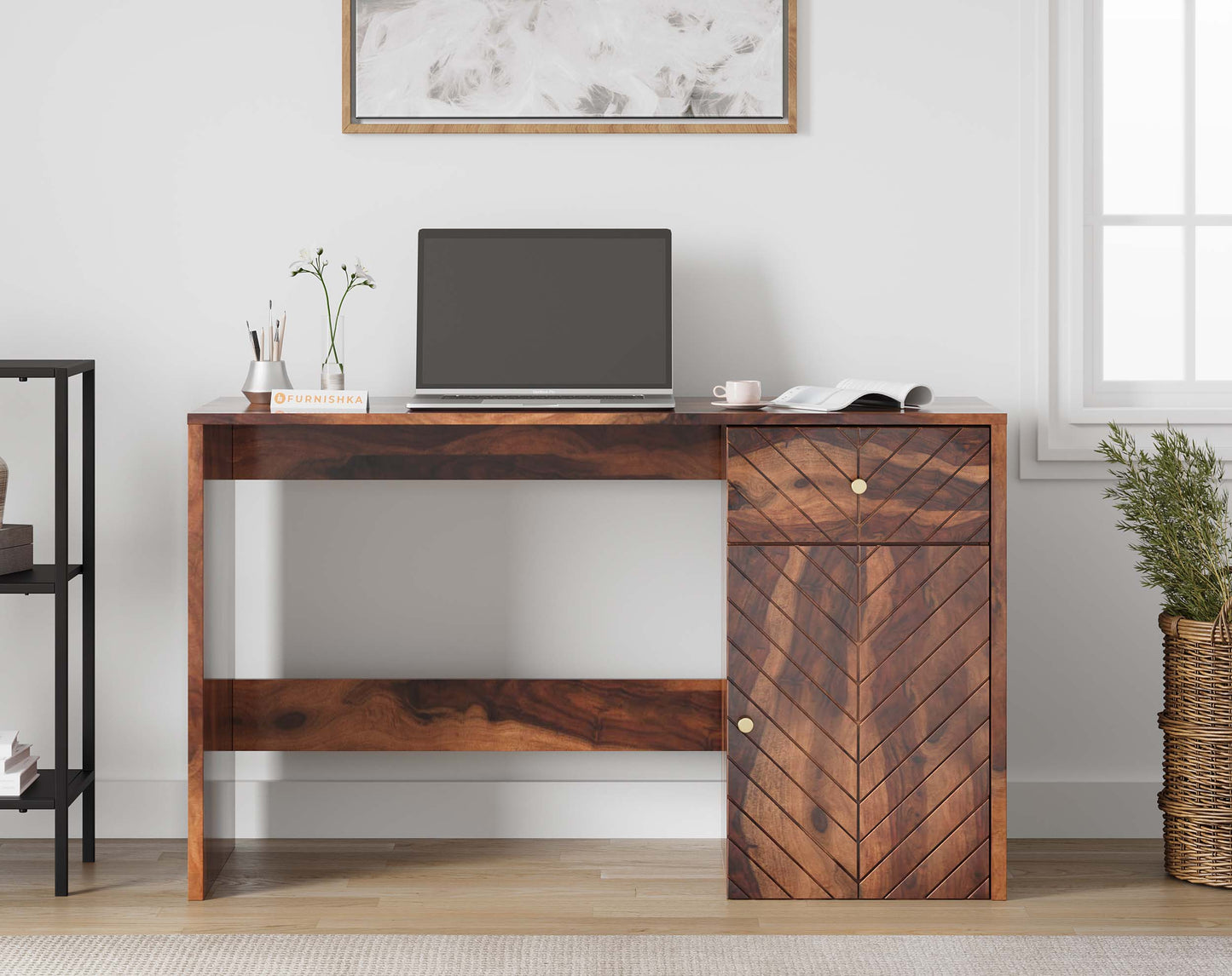 Chevora Solan Study Table - Furnishka 