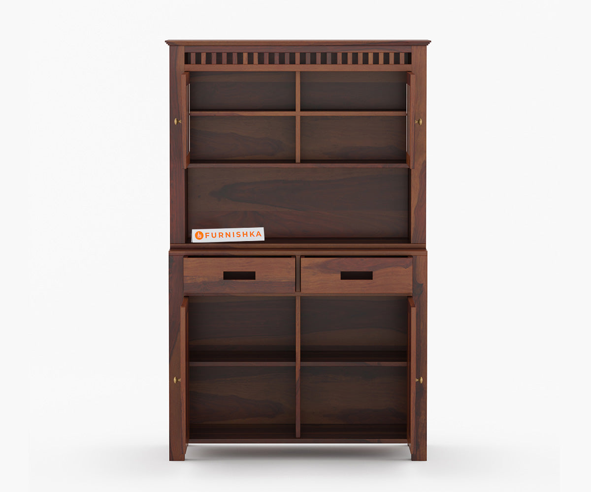 Cora Crockery Sheesham Wood Kitchen Cabinet