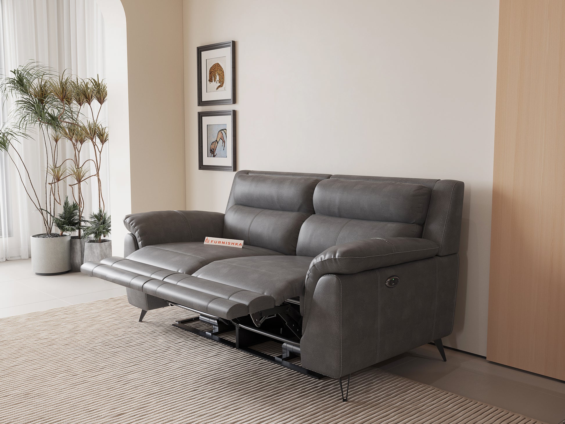 Monar 2 Seater Recliner - Furnishka 