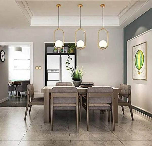 Chandelier Golden Hanging Lamp - Furnishka 