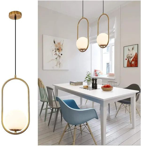 Chandelier Golden Hanging Lamp - Furnishka 