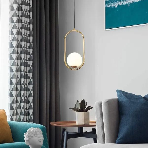 Chandelier Golden Hanging Lamp - Furnishka 