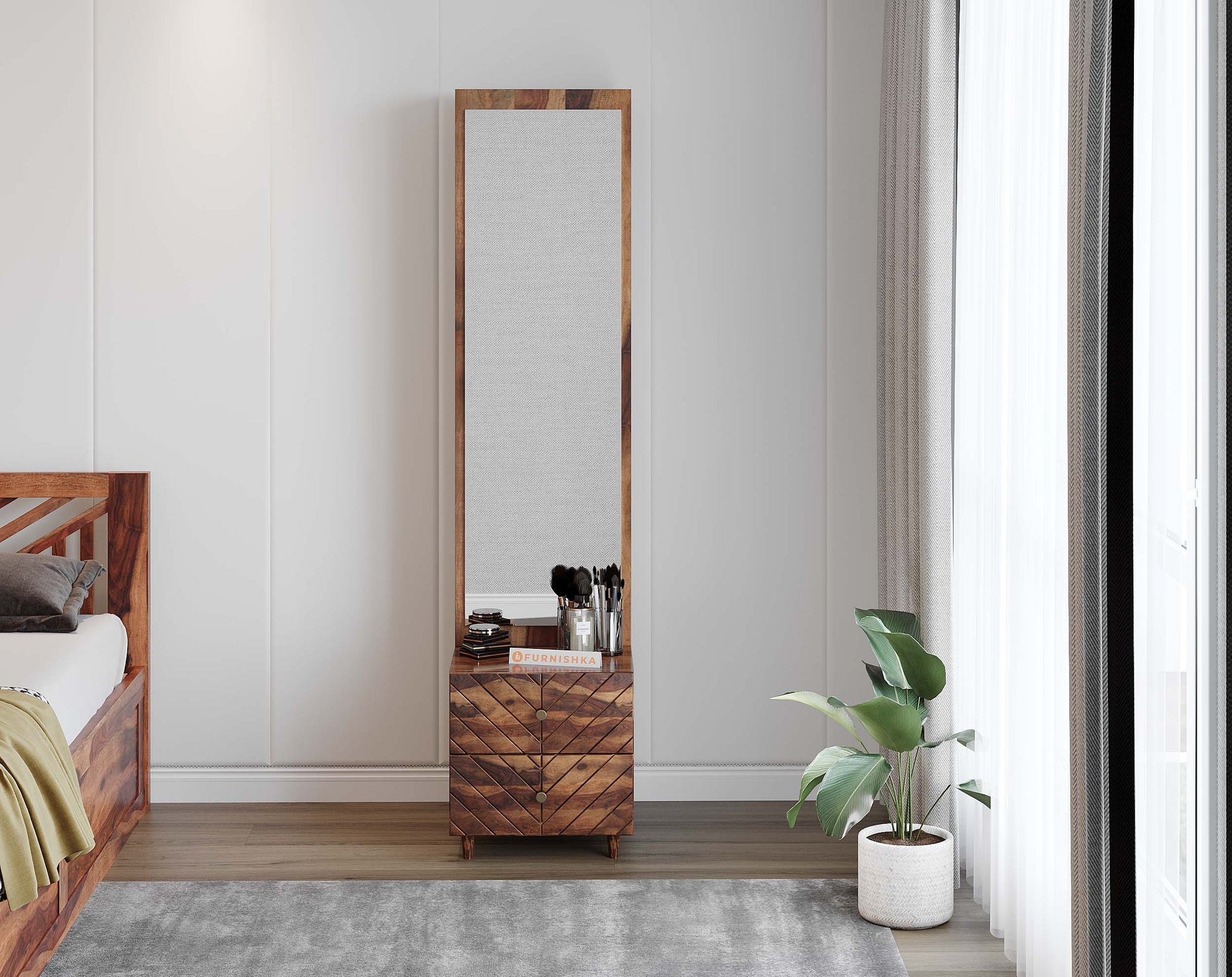 Chevora Riva Dresser with 2 Drawers - Furnishka 