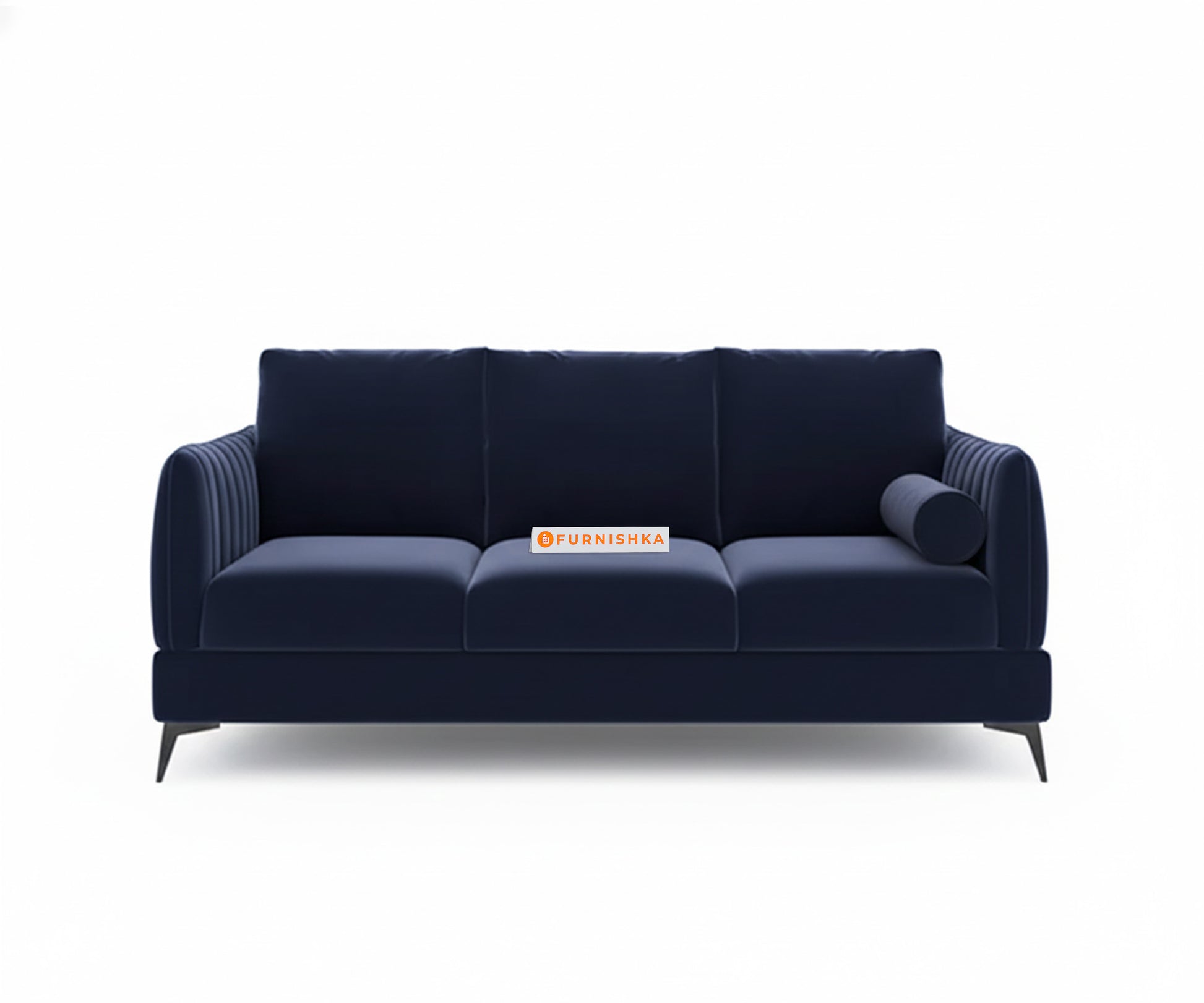 Corbida 3+1+1 Seater Sofa Set  Persian Blue - Furnishka 