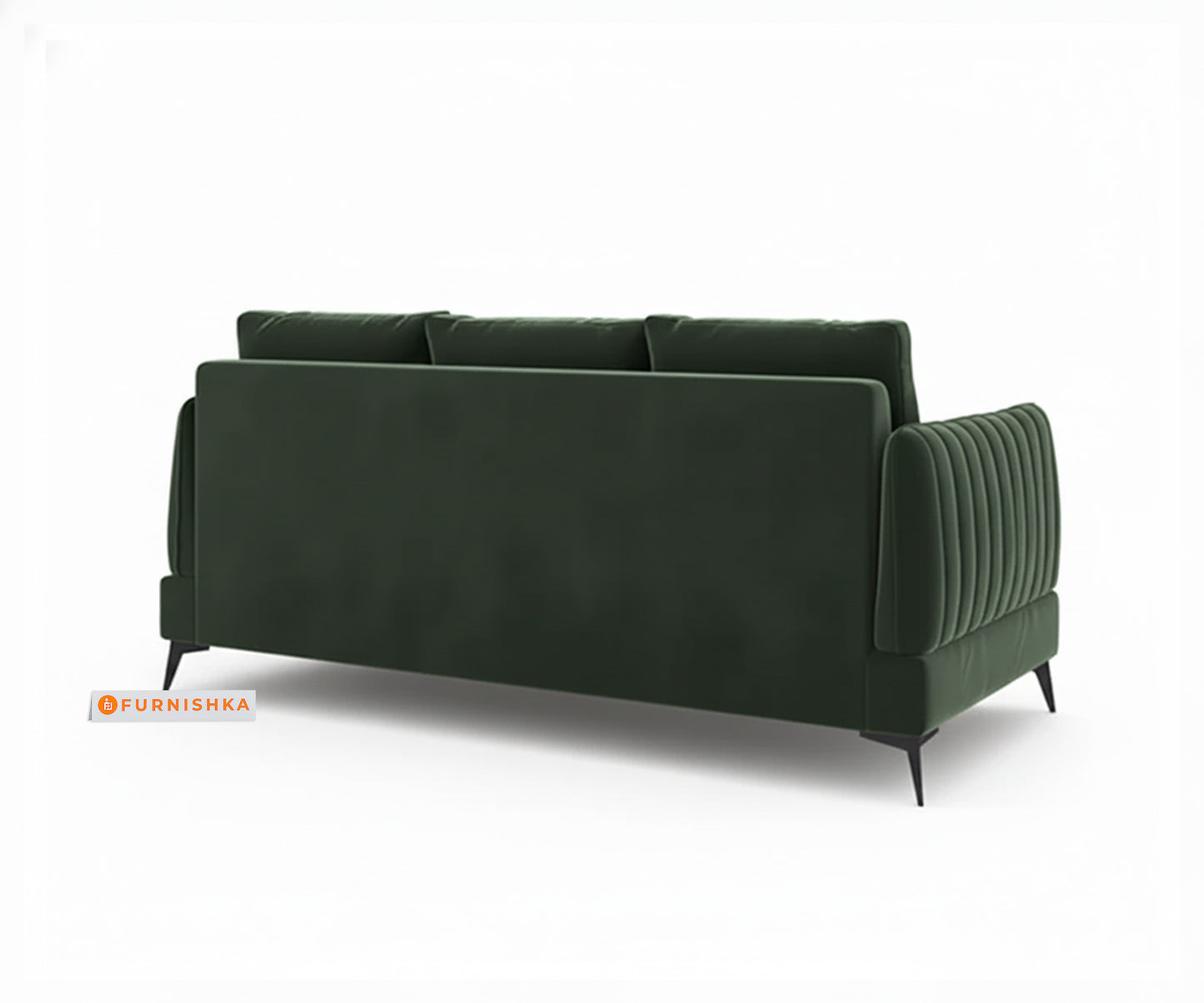 Corbida 3+1+1 Seater Sofa Set  Pine Green - Furnishka 