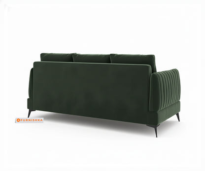 Corbida 3+1+1 Seater Sofa Set  Pine Green - Furnishka 