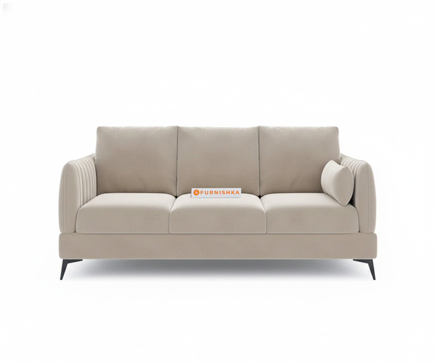 Corbida 3+2 Seater Sofa Set - Light Beige - Furnishka 