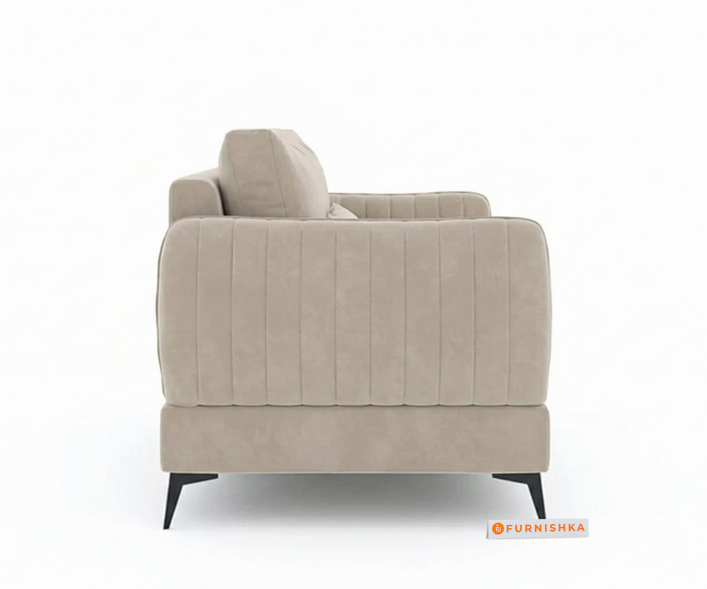 Corbida 3+2 Seater Sofa Set - Light Beige - Furnishka 