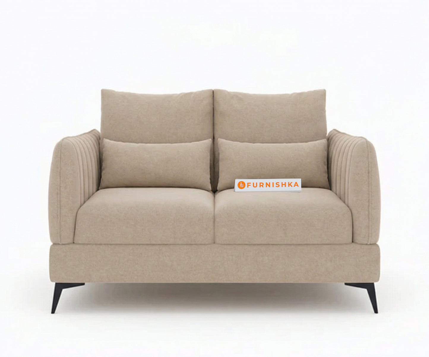 Corbida 3+2 Seater Sofa Set - Light Beige - Furnishka 
