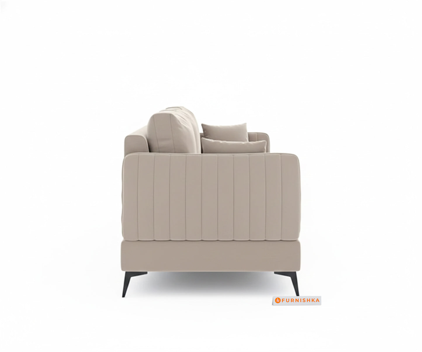 Corbida 3+2 Seater Sofa Set - Light Beige - Furnishka 