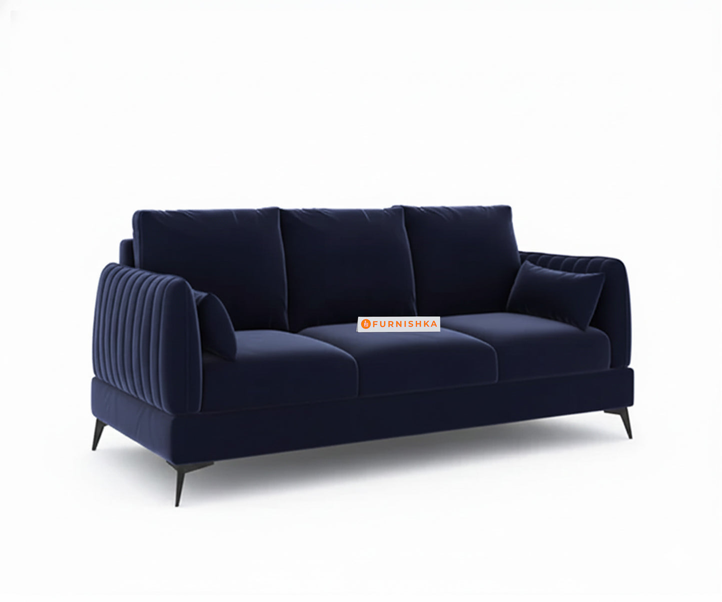 Corbida 3+2 Seater Sofa Set - Persian Blue - Furnishka 