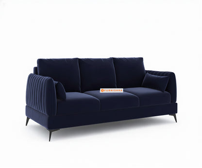 Corbida 3+2 Seater Sofa Set - Persian Blue - Furnishka 