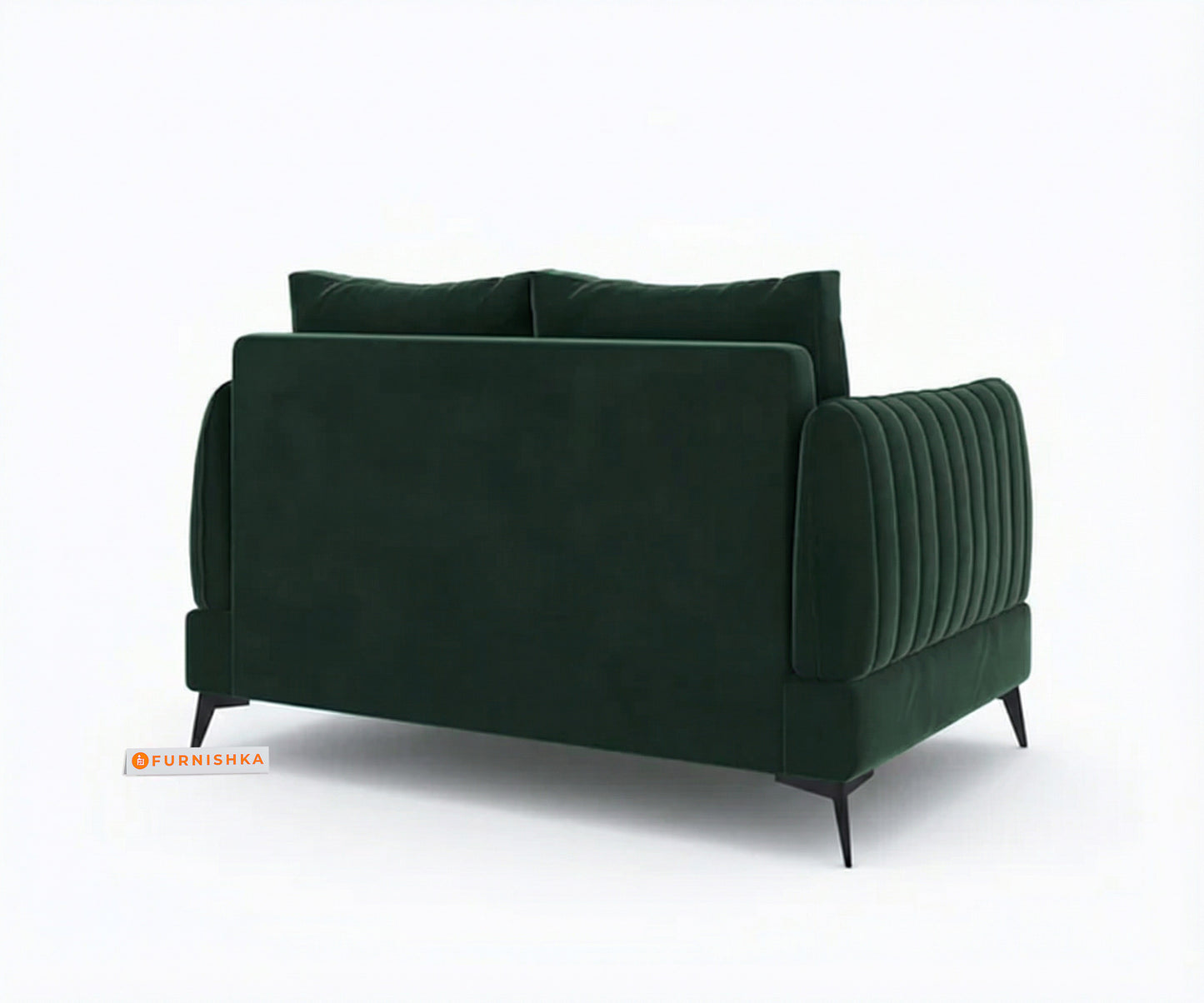 Corbida 3+2 Seater Sofa Set - Pine Green - Furnishka 