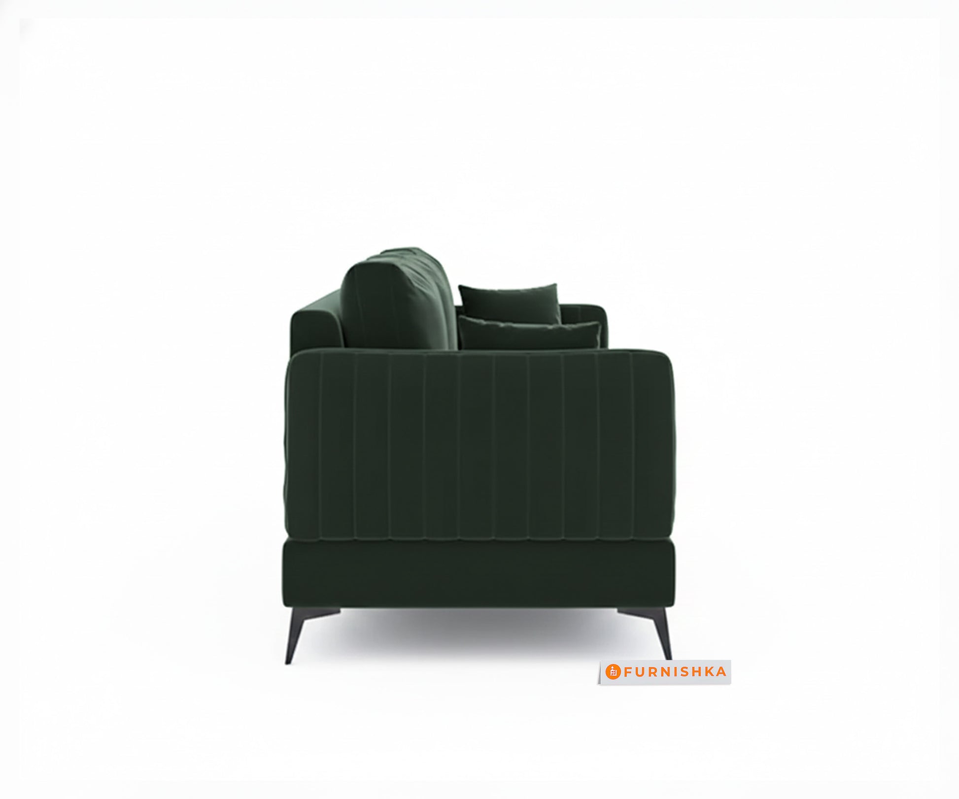 Corbida 3+2 Seater Sofa Set - Pine Green - Furnishka 